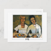 Carte Postale Paula Modersohn-Becker #162 - Beaux Arts (Devant / Derrière)