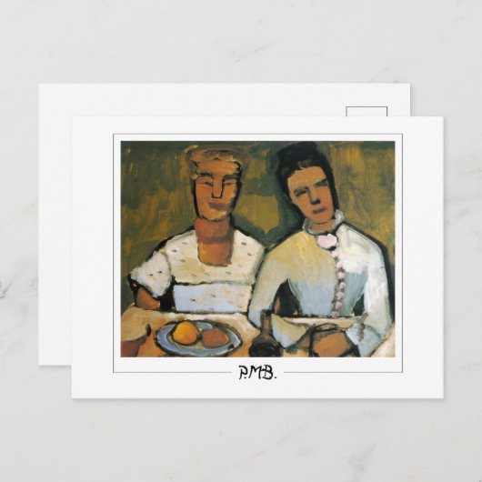 Carte Postale Paula Modersohn-Becker #162 - Beaux Arts (Devant / Derrière)