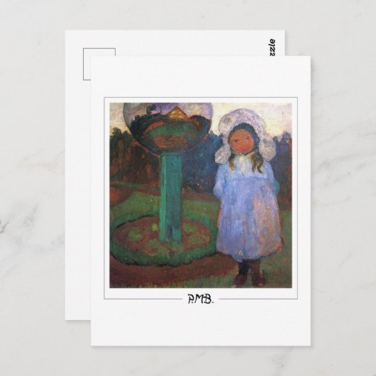 Carte Postale Paula Modersohn-Becker #179 - Beaux Arts (Devant / Derrière)