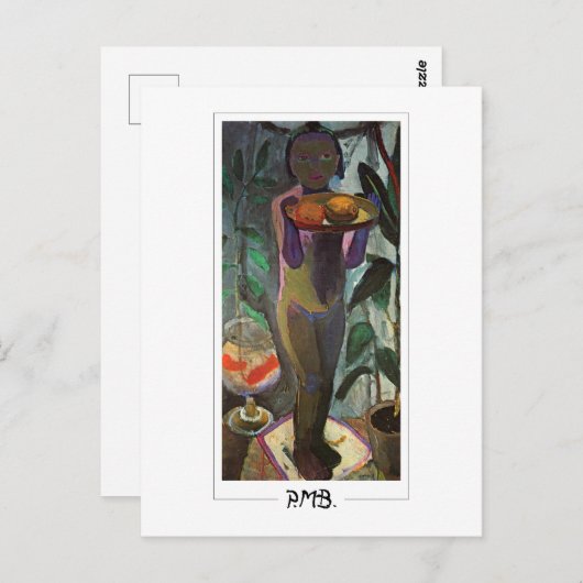 Carte Postale Paula Modersohn-Becker #181 - Beaux-Arts (Devant / Derrière)