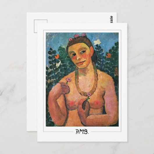 Carte Postale Paula Modersohn-Becker #183 - Beaux-Arts (Devant / Derrière)