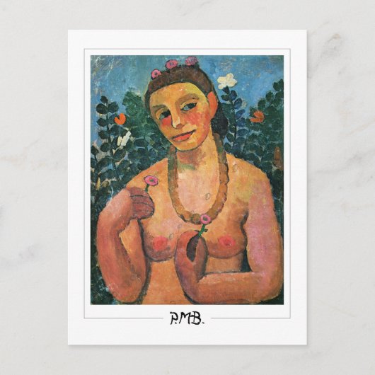 Carte Postale Paula Modersohn-Becker #183 - Beaux-Arts (Devant)