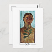 Carte Postale Paula Modersohn-Becker #192 - Beaux Arts (Devant / Derrière)