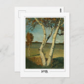 Carte Postale Paula Modersohn-Becker #3 - Beaux-Arts (Devant / Derrière)