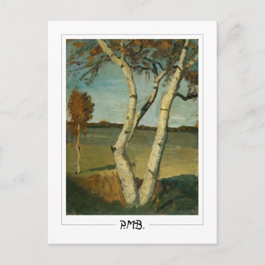 Carte Postale Paula Modersohn-Becker #3 - Beaux-Arts (Devant)