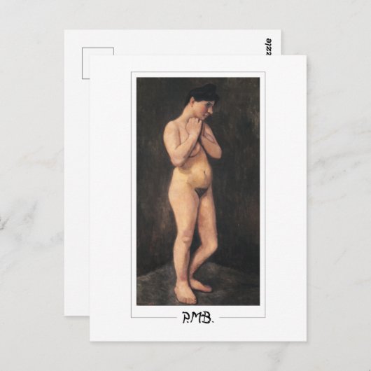 Carte Postale Paula Modersohn-Becker #41 - Beaux-Arts (Devant / Derrière)