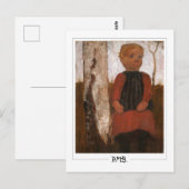 Carte Postale Paula Modersohn-Becker #7 - Beaux-Arts (Devant / Derrière)
