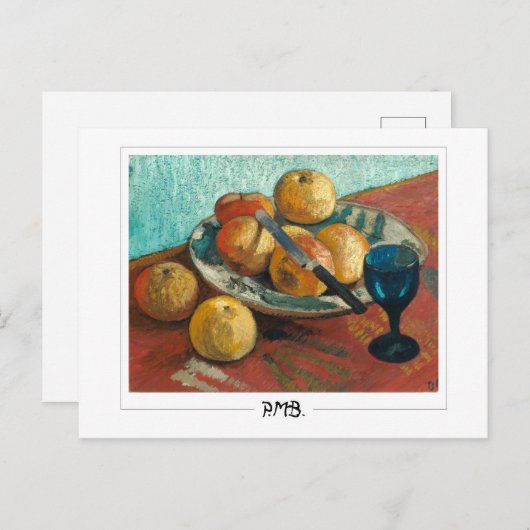Carte Postale Paula Modersohn-Becker #8 - Beaux-Arts (Devant / Derrière)