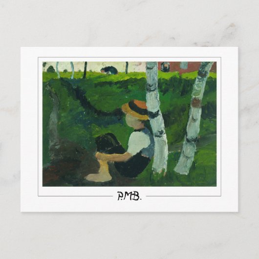 Carte Postale Paula Modersohn-Becker #9 - Beaux-Arts (Devant)