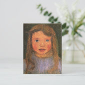 Carte Postale Paula Modersohn-Becker - Chef d'une petite fille (Debout devant)