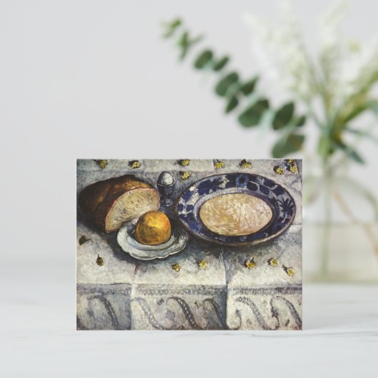 Carte Postale Paula Modersohn-Becker - Vie morte avec lait (Debout devant)