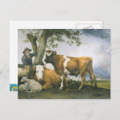 Carte Postale Paulus Potter (Devant / Derrière)