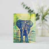 Carte Postale Paumes d'Éléphant (Debout devant)