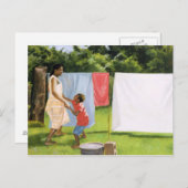 Carte Postale Pause après-midi 2000 (Devant / Derrière)