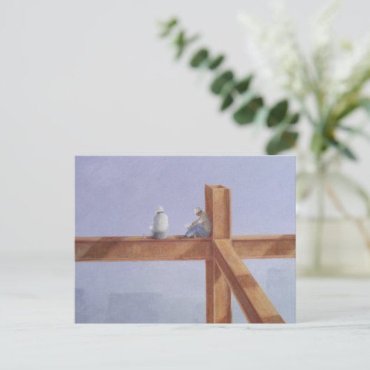 Carte Postale Pause de midi 1985 (Debout devant)