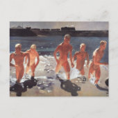 Carte Postale Pause déjeuner (Devant)