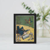 Carte Postale Pauvre épouvantail et TinMan (Debout devant)