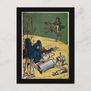 Carte Postale Pauvre épouvantail et TinMan