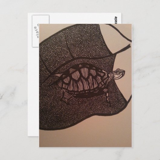 Carte Postale pavé (Devant / Derrière)