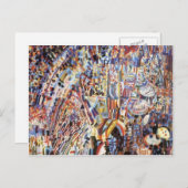 Carte Postale Pavel Filonov - Composition (Devant / Derrière)