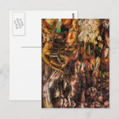 Carte Postale Pavel Filonov : Un couple (Devant / Derrière)