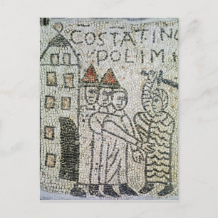 Carte Postale Pavement de Saint Jean l'évangéliste