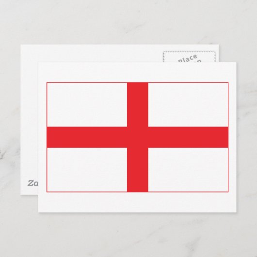 Carte postale Pavillon Angleterre (Devant / Derrière)