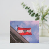 Carte Postale pavillon australien (Debout devant)