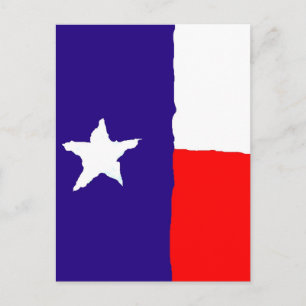 Carte Postale Pavillon d'état Pop Art Texas