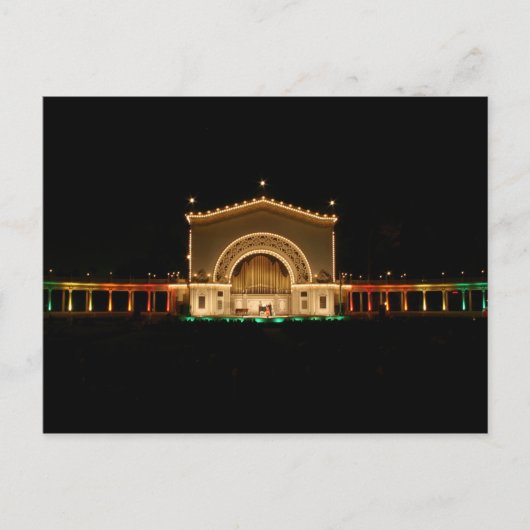 Carte Postale Pavillon d'orgue Spreckels (Devant)