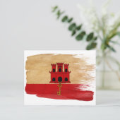 Carte postale Pavillon Gibraltar (Debout devant)