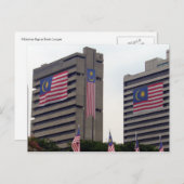 Carte Postale pavillon malaisien (Devant / Derrière)