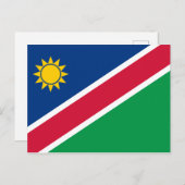 Carte postale Pavillon Namibie (Namibie) (Devant / Derrière)