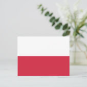 Carte postale Pavillon Pologne (Debout devant)