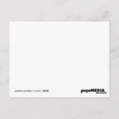 Carte Postale pavillon pritzker :: hiver (b&w) (Dos)