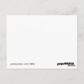 Carte Postale pavillon pritzker :: hiver (b&w) (Dos)