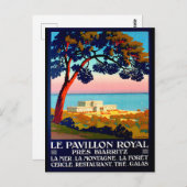 Carte Postale Pavillon Royal, Côte d'Azur, côte, vintage (Devant / Derrière)