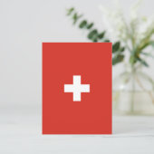 Carte Postale pavillon suisse (Debout devant)