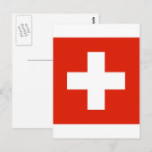 Carte Postale pavillon suisse (Devant / Derrière)