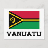 Carte Postale Pavillon Vanuatu (Devant)