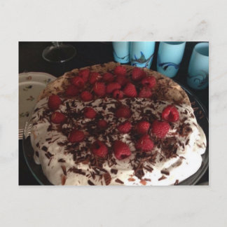 Carte Postale Pavlova au chocolat