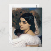 Carte Postale Pavonia - Lord Frederick Leighton (Devant / Derrière)