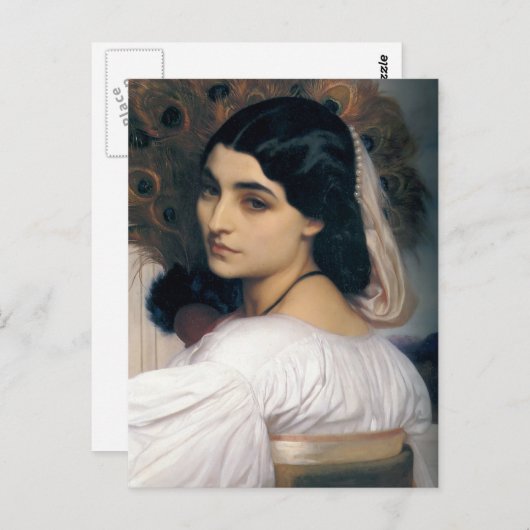 Carte Postale Pavonie (Devant / Derrière)