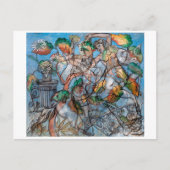 Carte Postale Pavonie | Francis Picabia | (Devant)