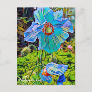 Carte Postale Pavot bleu de l'Himalaya [Carte postale]