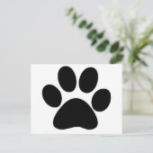 Carte Postale Paw animal (Debout devant)