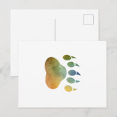 Carte Postale Paw de l'ours (Devant / Derrière)