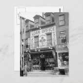 Carte Postale Pawn Shop, années 20 (Devant / Derrière)