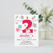 Carte Postale Pawsome Two : Doggie Delight Birthday (Debout devant)