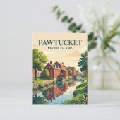 Carte Postale Pawtucket, Rhode Island (Debout devant)